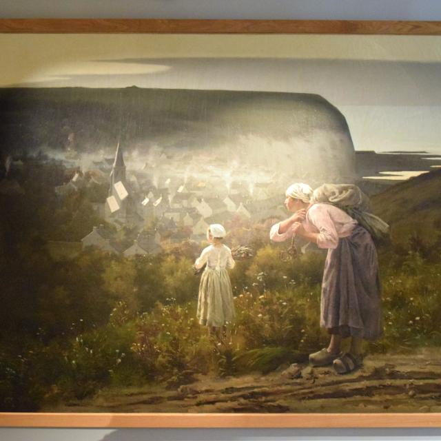 Musee Des Pecheries Part Fine Art Painting