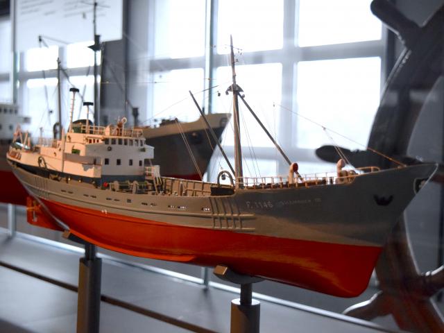 Musee Des Pecheries Partie Peche Maquette Bateau