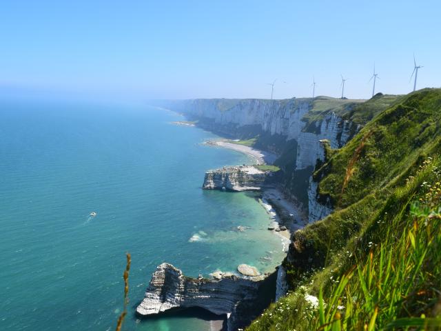 Vue Du Parc Eolien Cap Fagnet