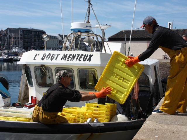 Port De Fecamp - fisherman