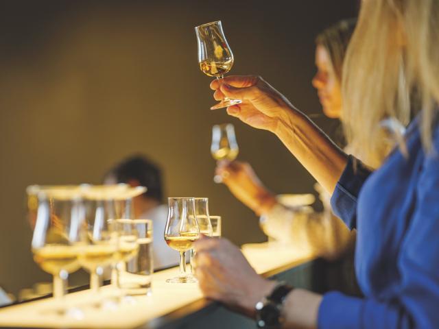 Palais Bénédictine - Tasting area