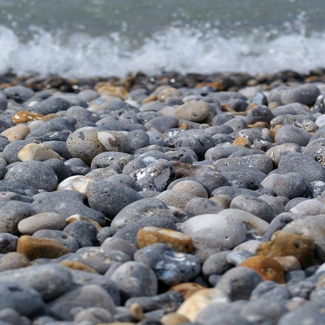 Plage de galet