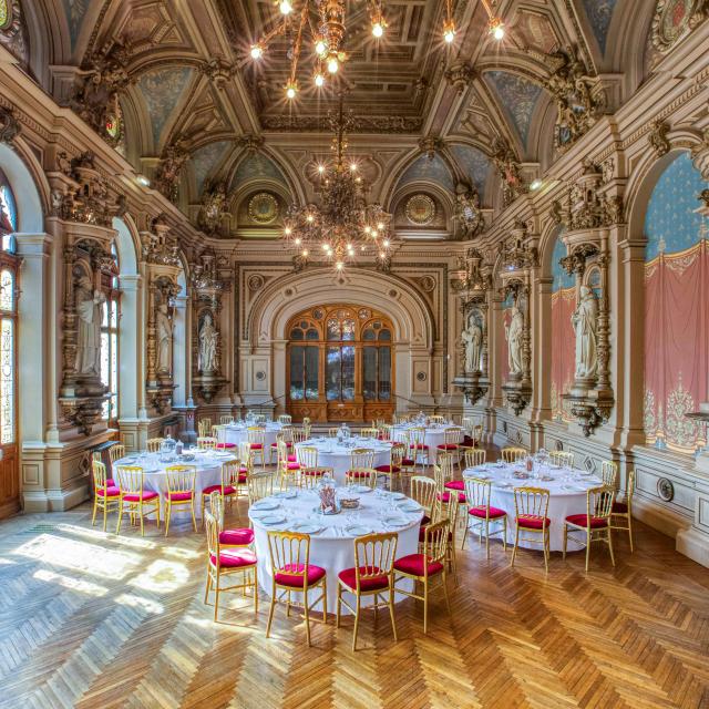 Salle Des Abbes Palais Bénédictine - Bruiloft