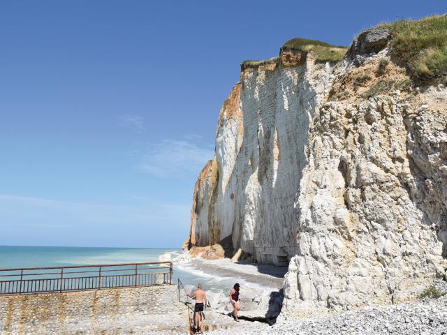 Plage Petites Dalles Aout 2021 0