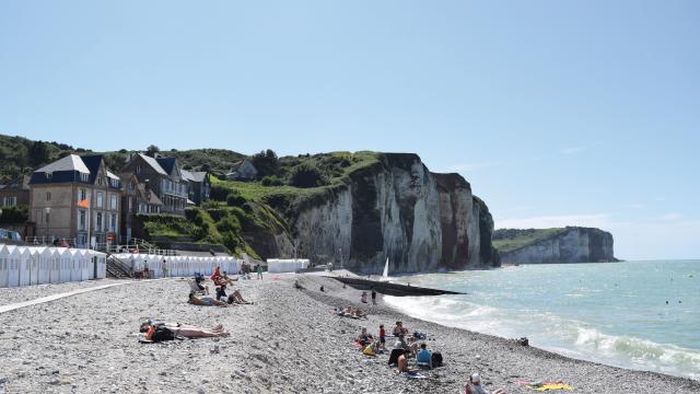 Plage Petites Dalles Aout 2021 1