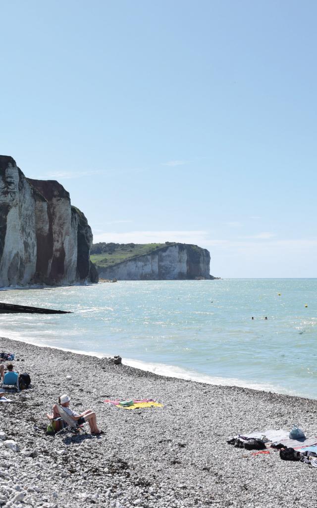 Plage Petites Dalles Aout 2021 2