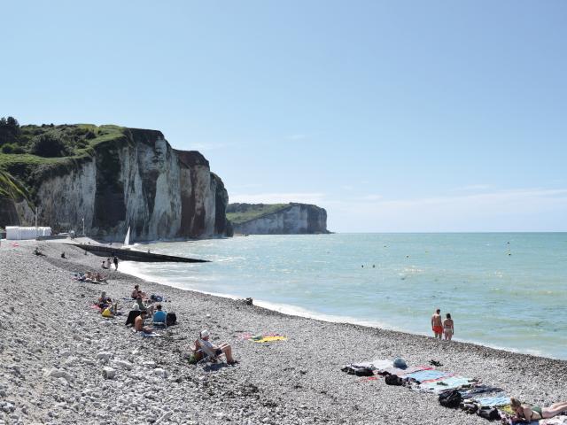 Plage Petites Dalles Aout 2021 2