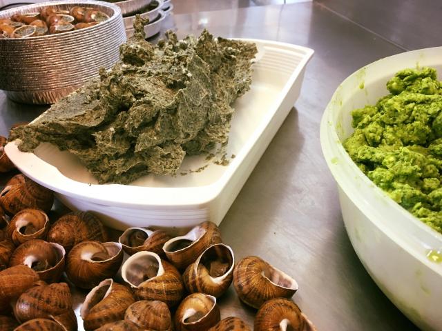 Preparation Of Snails In Shells