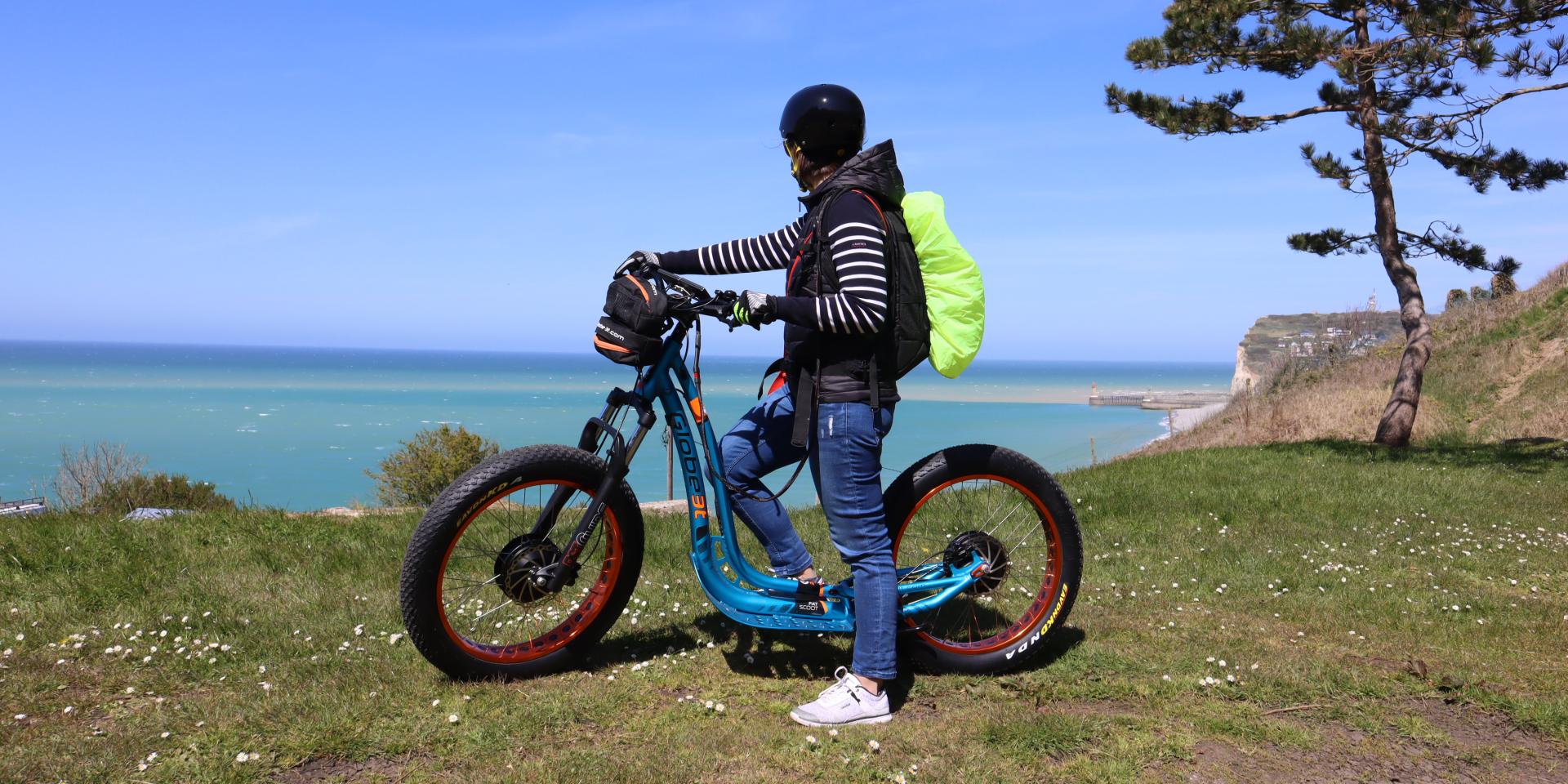 Balade Fécamp Trottinette électrique tout terrain avec Trott N Ride