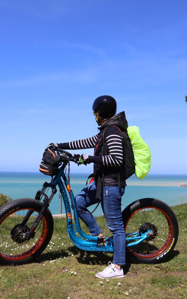Balade Fécamp Trottinette électrique tout terrain avec Trott N Ride