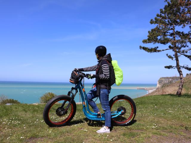 Balade Fécamp Trottinette électrique tout terrain avec Trott N Ride