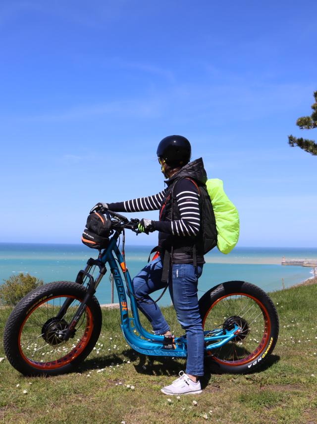 Balade Fécamp Trottinette électrique tout terrain avec Trott N Ride