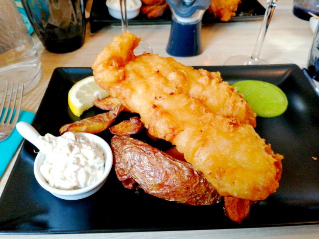Le Barbican Plat Fish And Chips